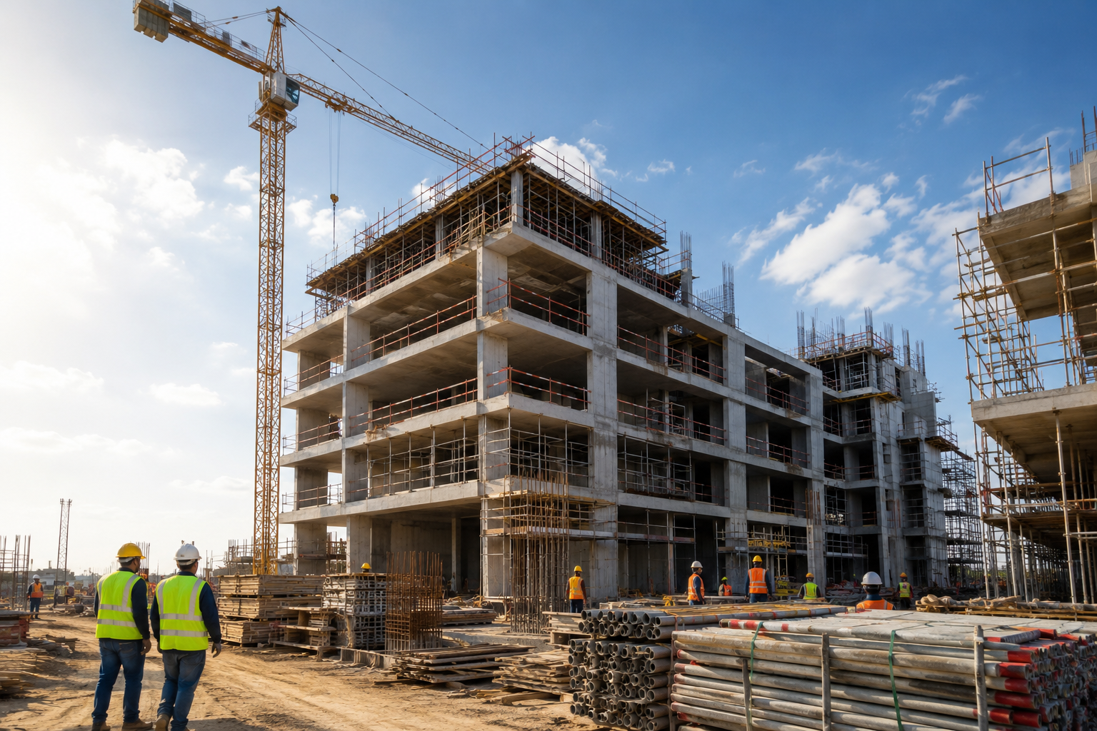 Projet de construction BTP réalisé par ETSMILY